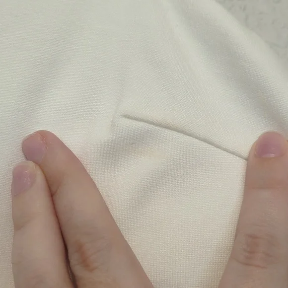 Lulu's Spoonful of Sass white fitted sleeveless ruffle trim bodycon mini dress - Picture 9 of 15